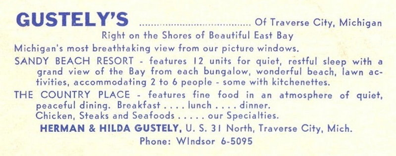 Pinestead Reef Resort (Reef Motel) - Gustleys Vintage Postcard